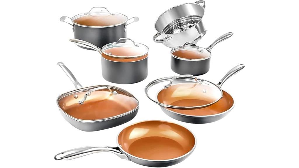 gotham steel 12 piece cookware