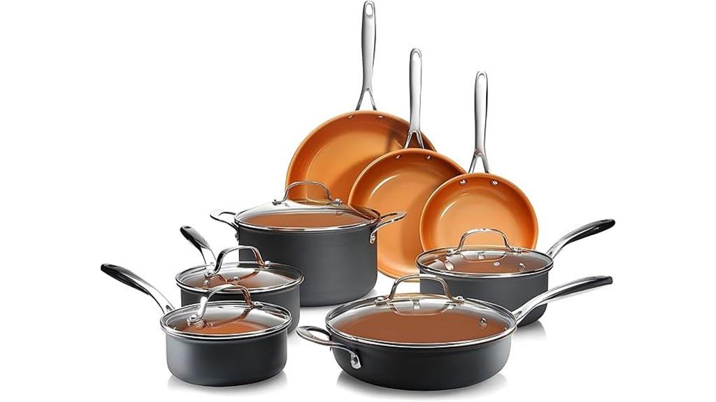 gotham steel ceramic set
