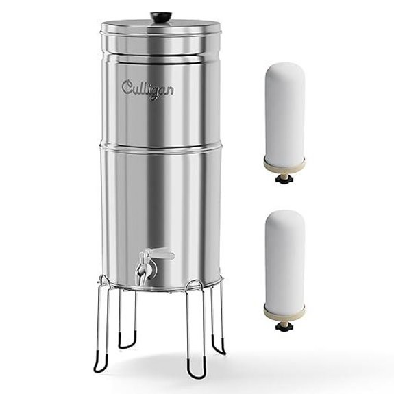 Culligan MaxClear 2.25 Gallon Gravity Water Filter System