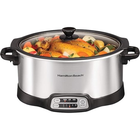 Hamilton Beach Programmable 6-Quart Slow Cooker