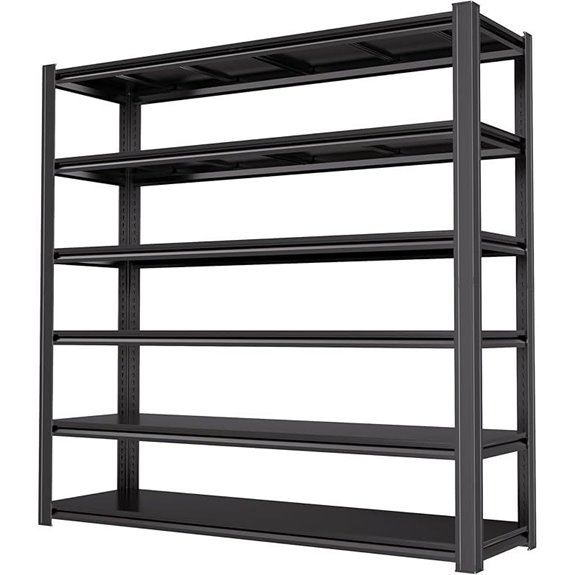 Heavy Duty 84 Garage Shelving Adjustable Metal Storage