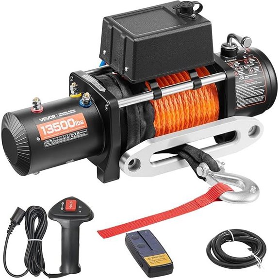 VEVOR 13,500 lb Electric Truck Winch with Remote