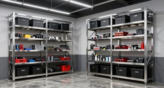 heavy duty garage shelving