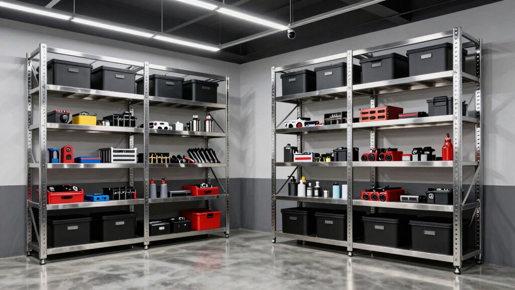 heavy duty garage shelving