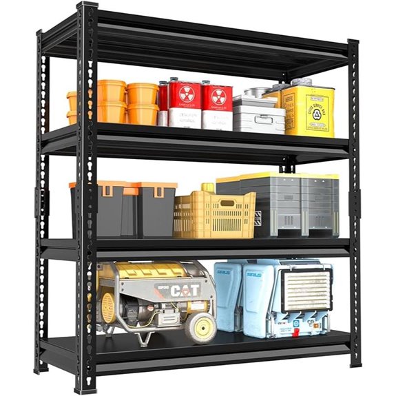 Heavy Duty 48 Garage Shelving 1800LBS Capacity