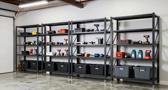 heavy duty garage shelving
