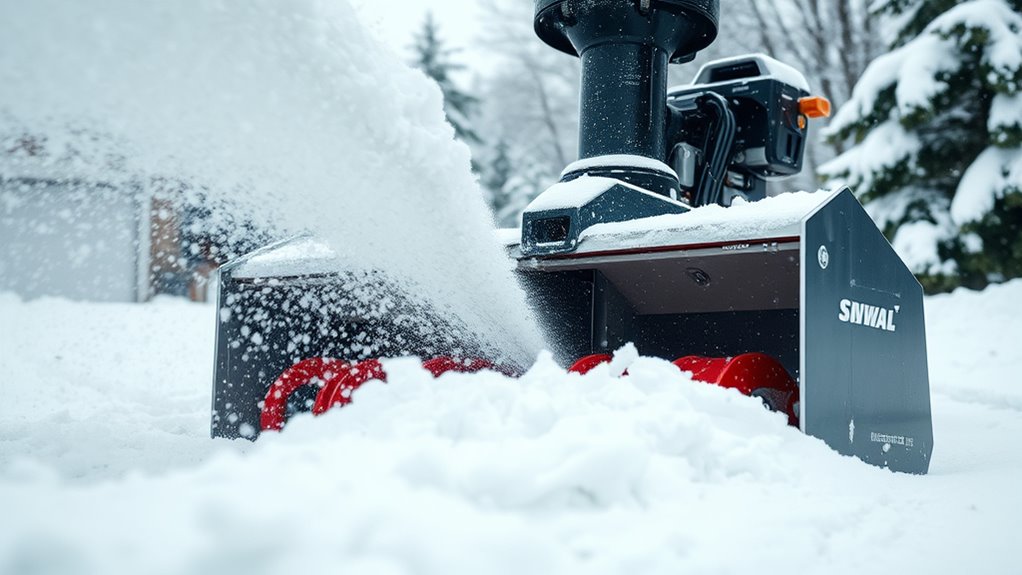 heavy duty snow blower features