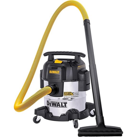 DEWALT 5-Gallon 4HP Stainless Steel Shop Vacuum