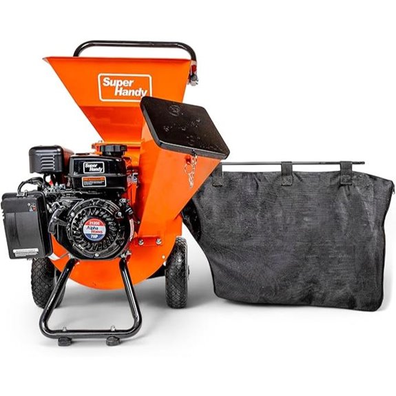 SuperHandy 7HP Heavy Duty Wood Chipper Mulcher