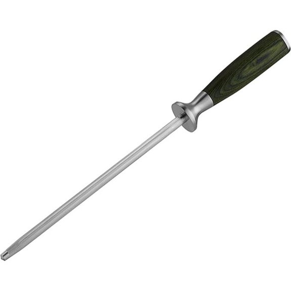 HexClad 9-Inch Damascus Steel Honing Rod