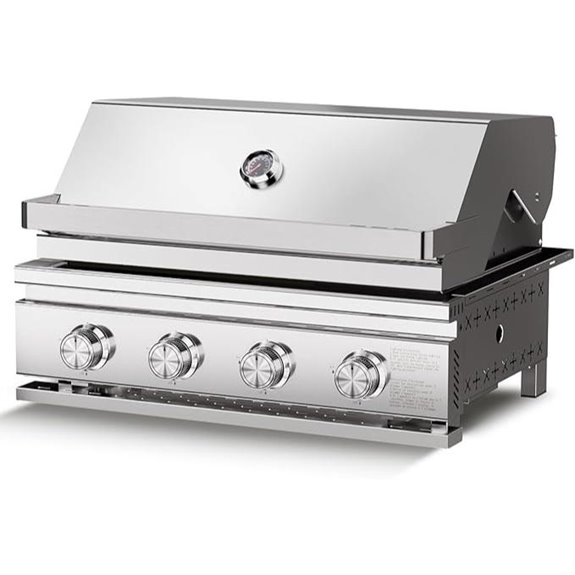 Premium 4-Burner Stainless Steel Propane Gas Grill