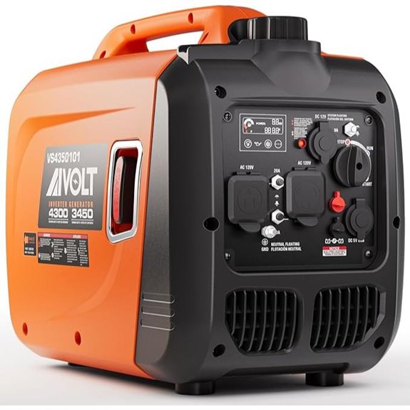 AIVOLT 4300W Portable Gas Inverter Generator