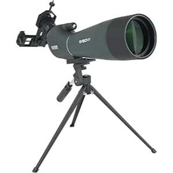 SVBONY SV28 20-60x80 Spotting Scope with Tripod