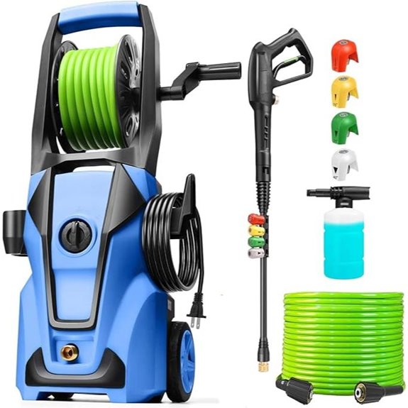 Pressure Washer 5000PSI with Nozzles & Foam Cannon