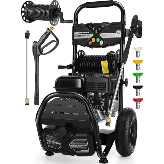 Gas Pressure Washer 4200PSI 4.0GPM 212CC 32ft Hose