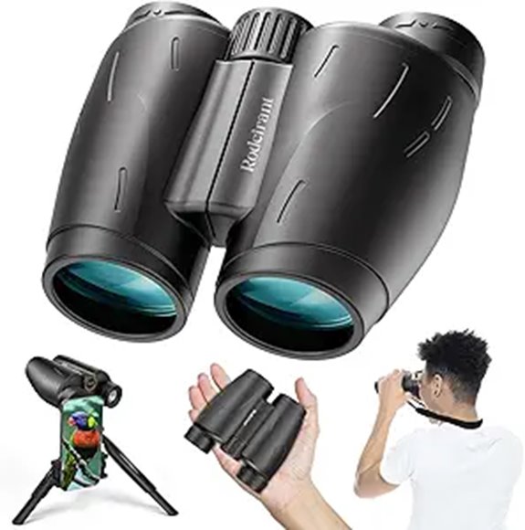 HD Binoculars 25x30 with Phone Adapter and Tripod