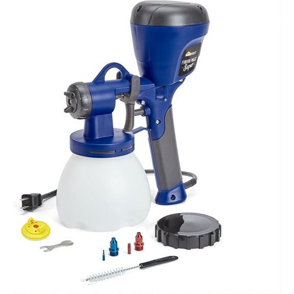 Super Finish Max HVLP Paint Sprayer with Tips