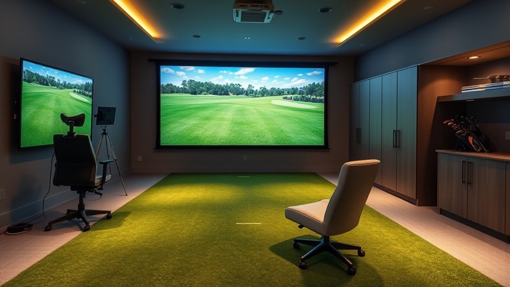 home golf simulator considerations