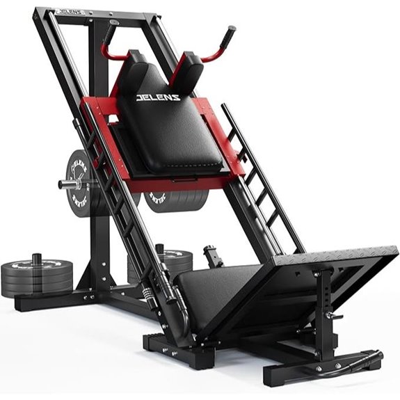 Leg Press Hack Squat Machine for Home Gym