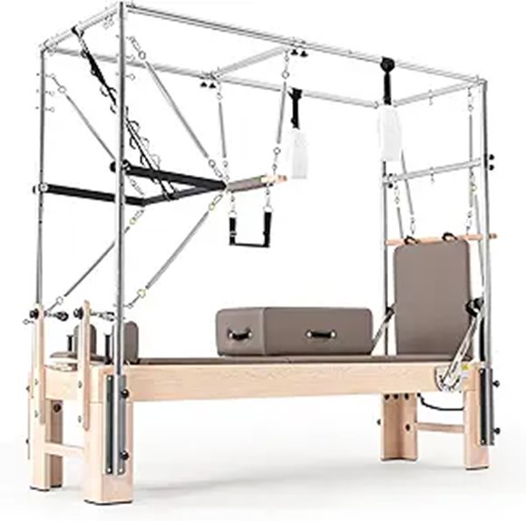 Pilates Reformer with Trapeze for Home Gym