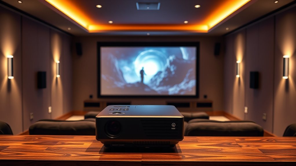 home theater projector features