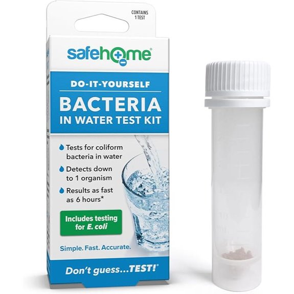 Safe Home Bacteria Water Test Kit (1 Pack)