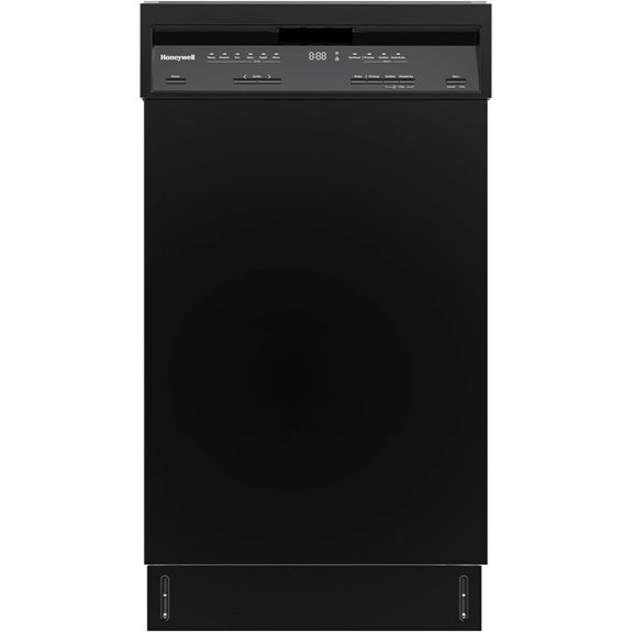 Honeywell 18-Inch Dishwasher 8 Settings Stainless Steel