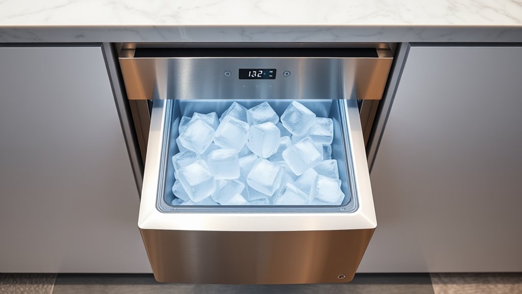 ice maker capacity and maintenance