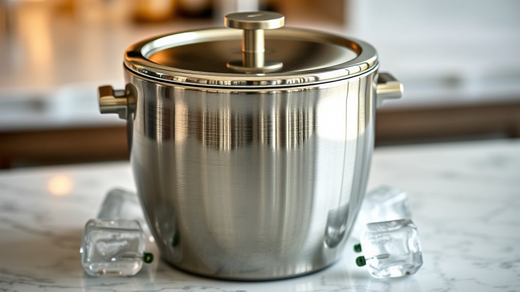 ice retention and seal