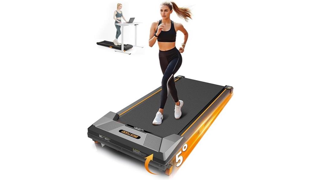 incline walking pad treadmill
