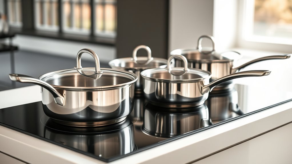 induction compatible durable cookware