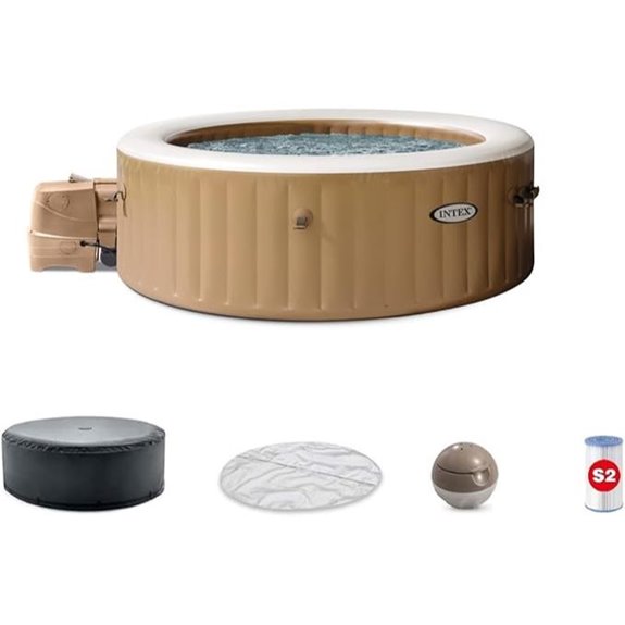 INTEX PureSpa Bubble Massage Inflatable Hot Tub (6-Person)