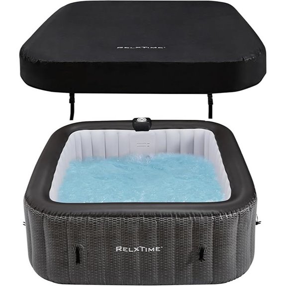 Inflatable Hot Tub for 4-6 People with Air Jets