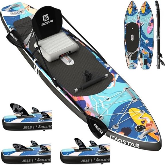 Inflatable Stand Up Paddle Board with Accessories