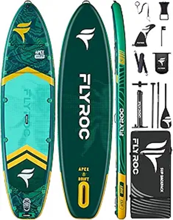 Inflatable Paddle Board Set with Accessories (3 Pack)