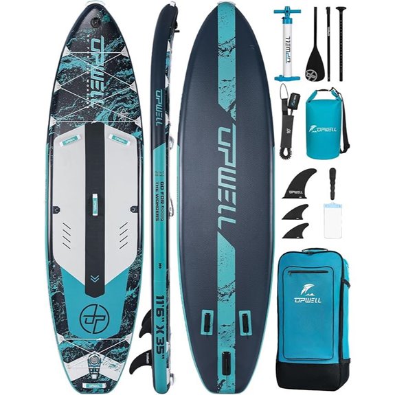 UPWELL Inflatable Paddle Board with Accessories