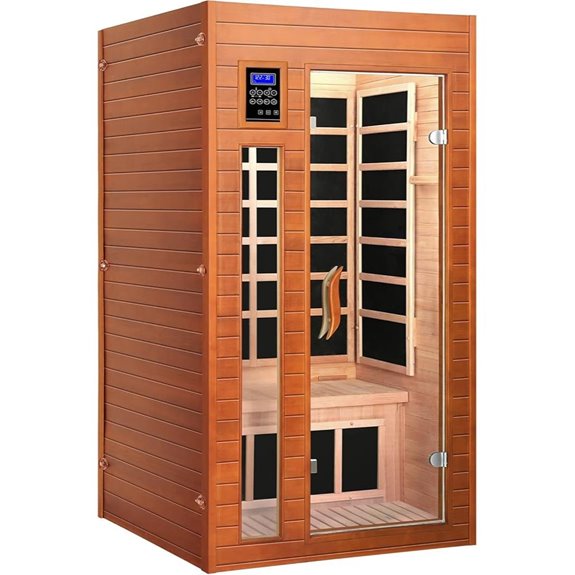 Infrared Sauna with Red Light & Bluetooth