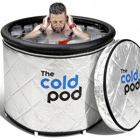 Cold Pod XL Insulated Cold Plunge Tub Bundle