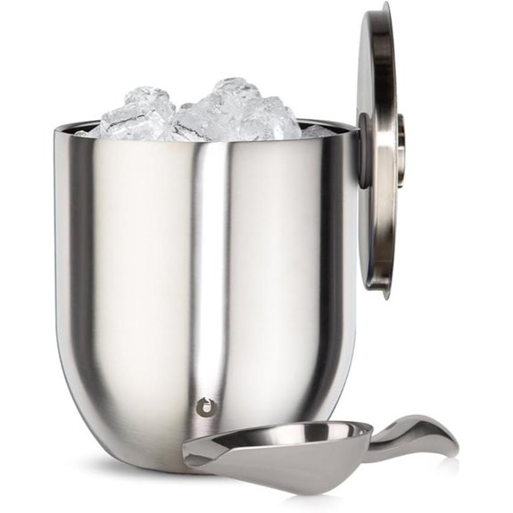 SNOWFOX Plus Insulated Ice Bucket with Scoop
