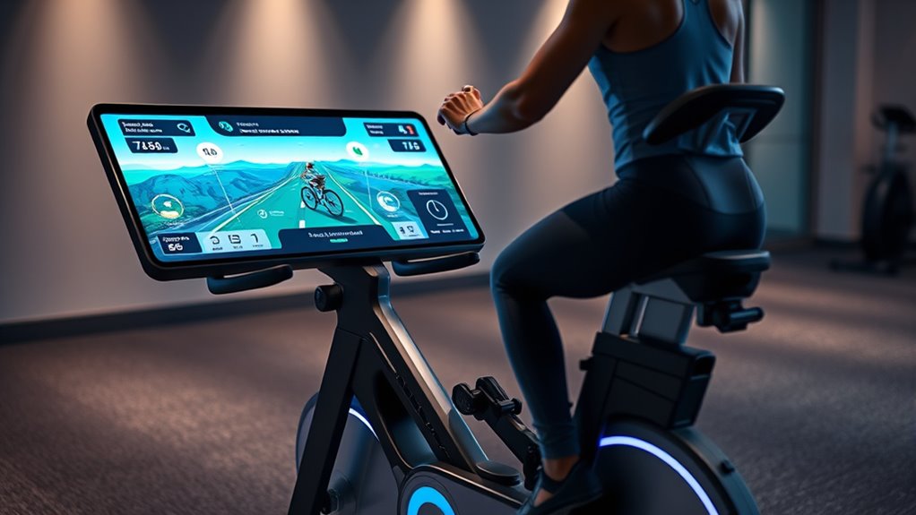 interactive display features prioritized