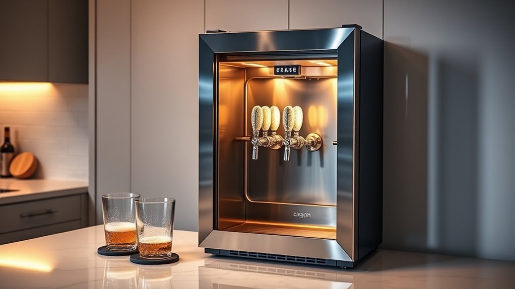 kegerator features and compatibility