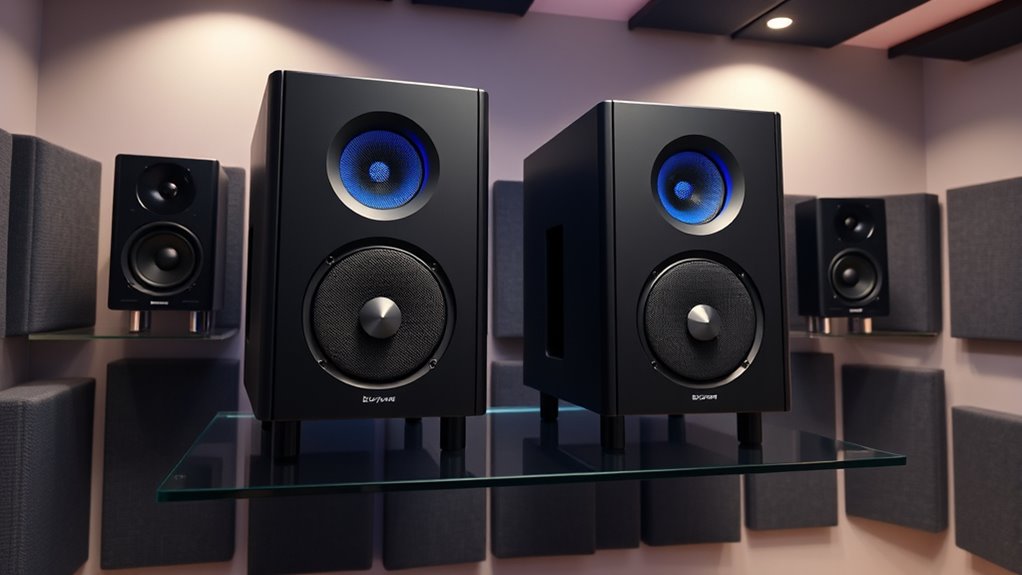 key factors for studio monitors