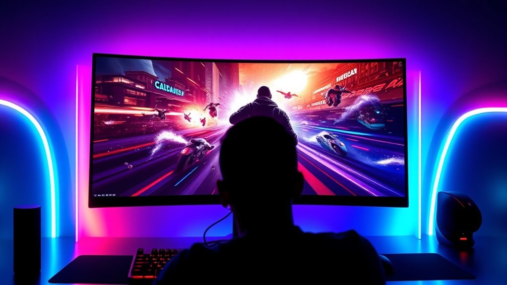 key gaming monitor features