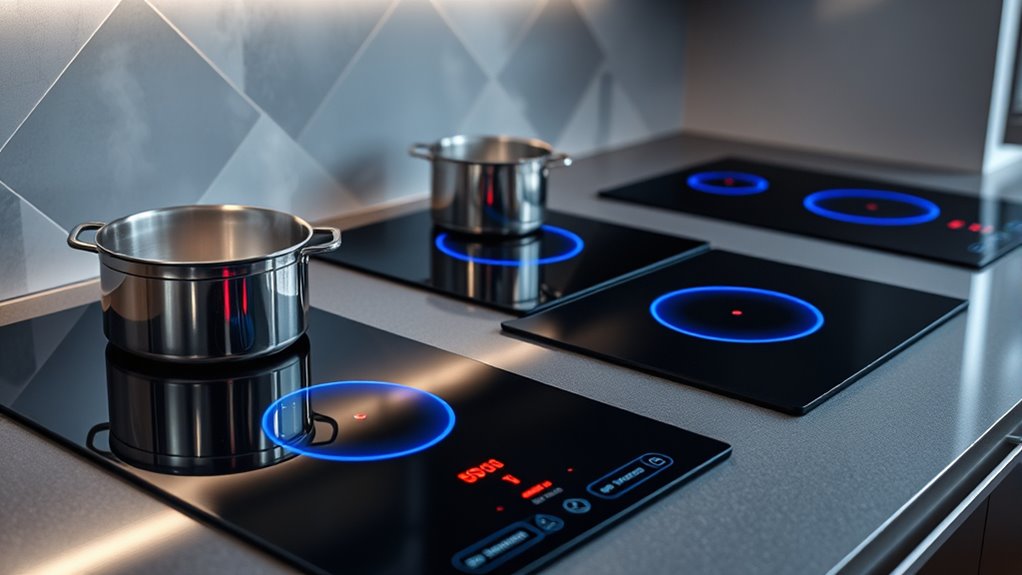 key induction cooktop features