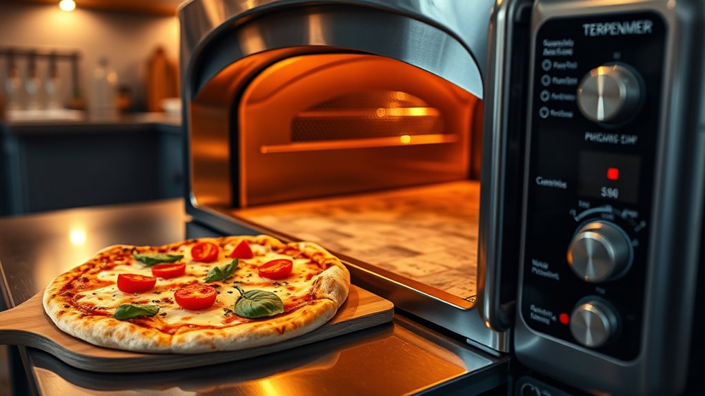 key pizza oven features