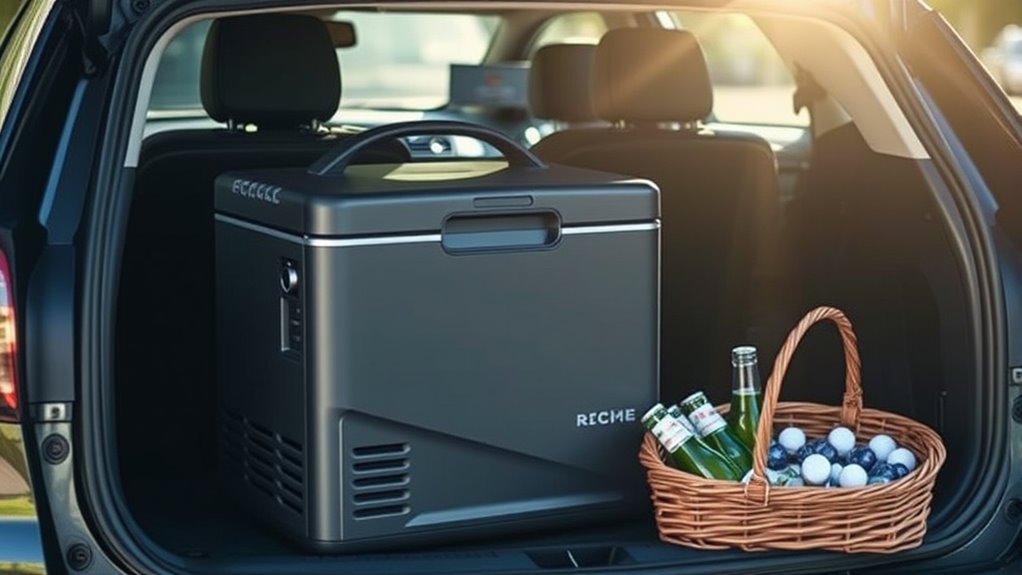 key portable fridge features