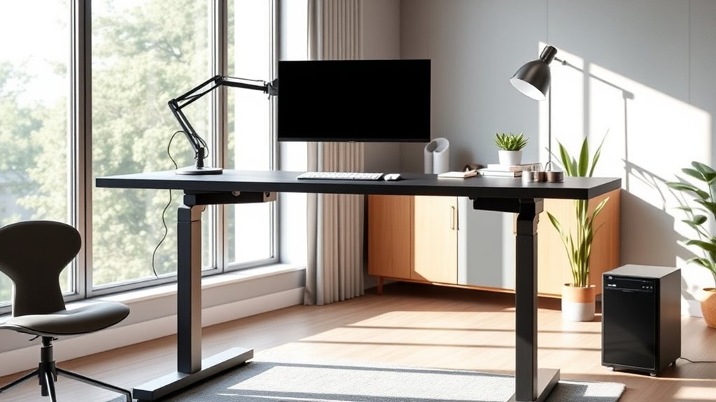 key standing desk features