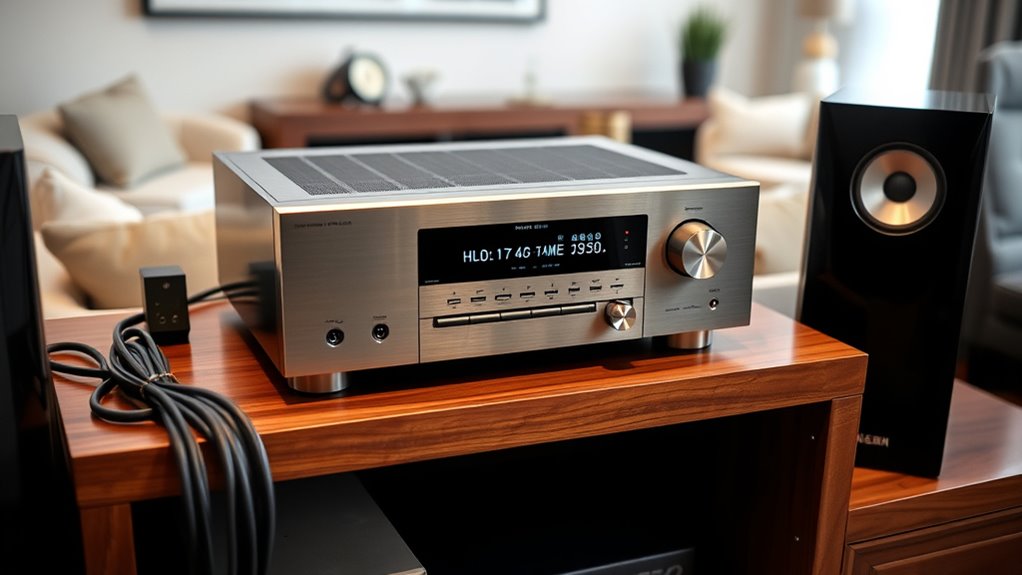 key stereo receiver features