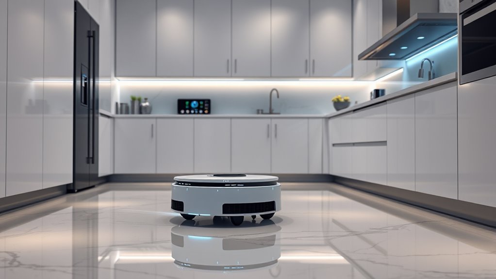 kitchen cleaning robot considerations