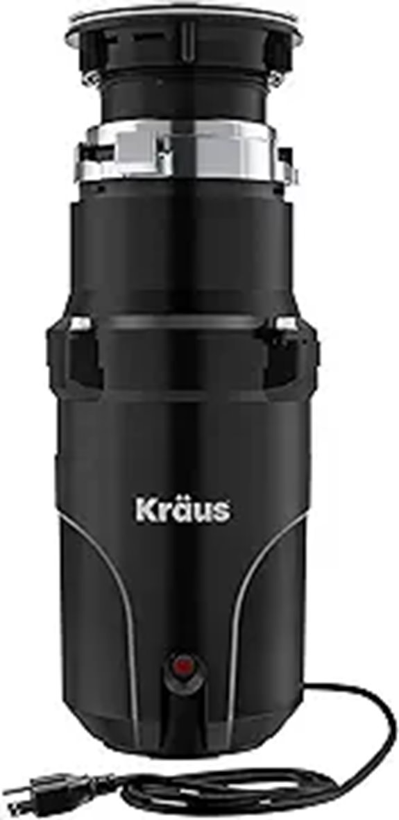 KRAUS WasteGuard 1/2 HP Garbage Disposal